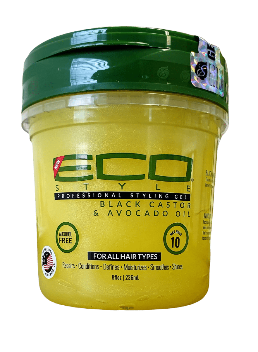 Eco Style Black Castor & Avocado Oil 8 oz